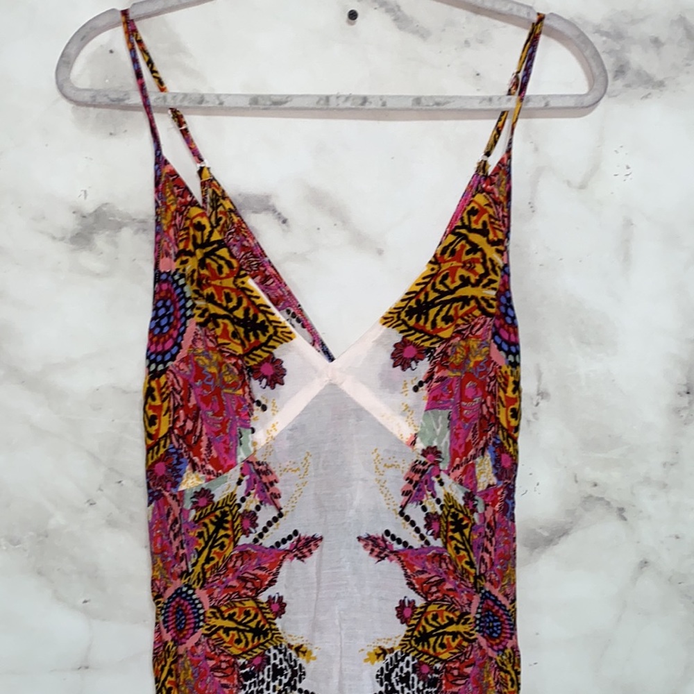 NWT Free People Wildflower Maxi Slip Dress - Picture 4 of 16